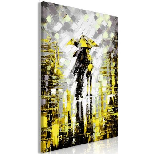 Tableau Personnages Lovers In Colour (1 Part) Vertical Yellow 40x60 Cm