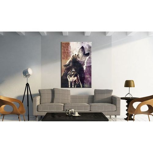 Tableau Loi De La Nature 60x90 Cm