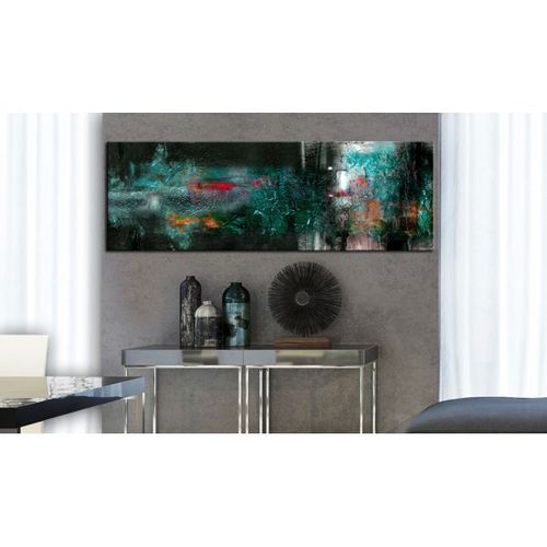Tableau Turquoise Power 120x40 Cm