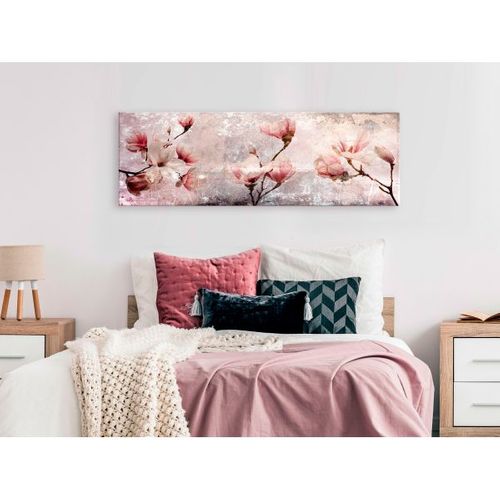 Tableau Fleurs Magnolia Charm (1 Part) Narrow 120x40 Cm