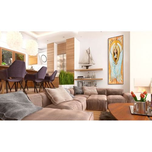 Tableau Peinture Religieuse Angel Of Peace 40x120 Cm