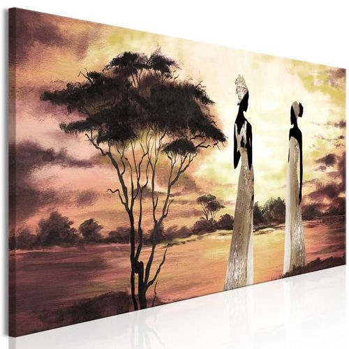 Tableau Africain Et Ethnique African Goddesses (1 Part) Narrow 150x50 Cm