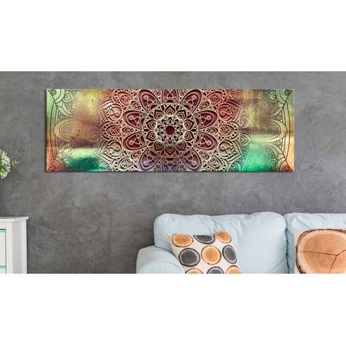 Tableau Zen Colourful Mandala 120x40 Cm