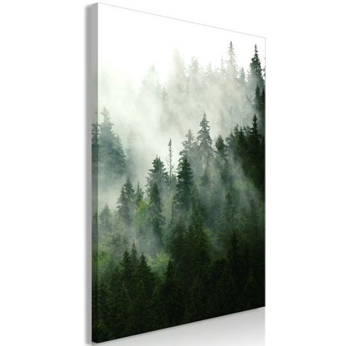 Tableau Coniferous Forest (1 Part) Vertical 80x120 Cm