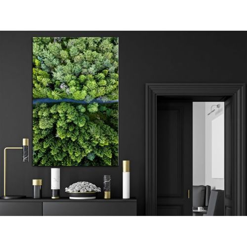 Tableau Road Through Forest (1 Part) Vertical 80x120 Cm
