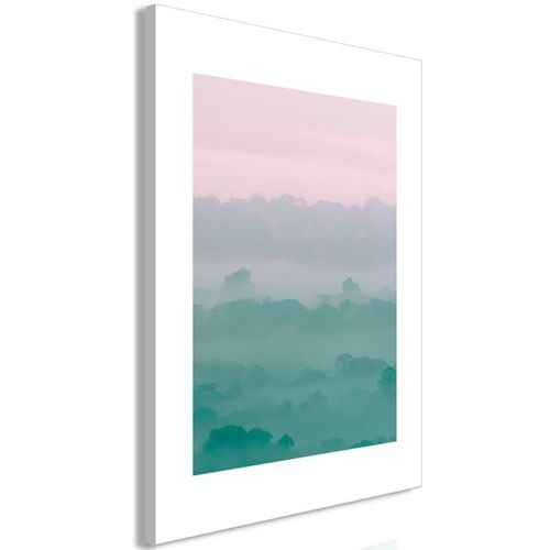Tableau Foggy Dawn (1 Part) Vertical 40x60 Cm