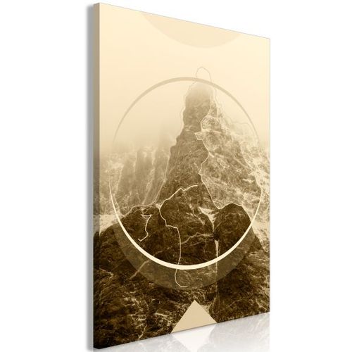 Tableau Power Of The Mountains (1 Part) Vertical 40x60 Cm
