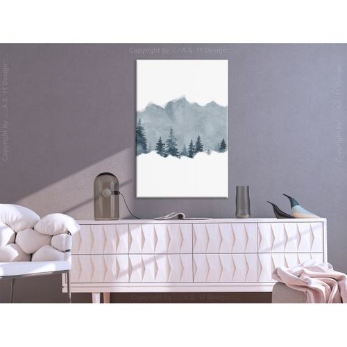 Tableau Slice Of Siberia (1 Part) Vertical 40x60 Cm