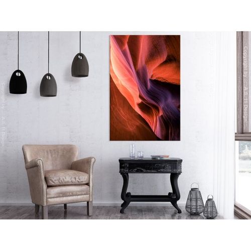 Tableau Inside The Canyon (1 Part) Vertical 80x120 Cm