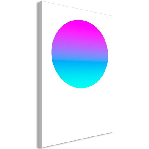 Tableau Colourful Circle (1 Part) Vertical 40x60 Cm