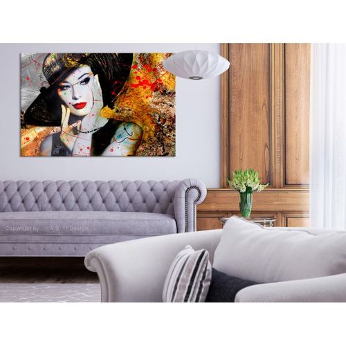 Tableau Personnages Elegant Lady (1 Part) Wide 120x80 Cm