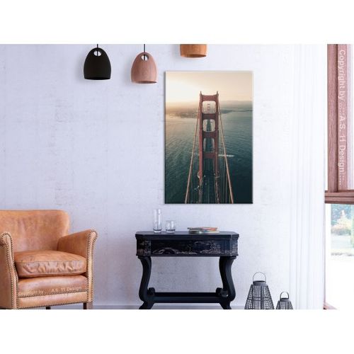 Tableau Golden Gate Bridge (1 Part) Vertical 60x90 Cm