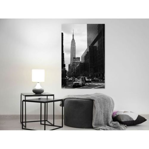 Tableau Villes Street In New York (1 Part) Vertical 80x120 Cm