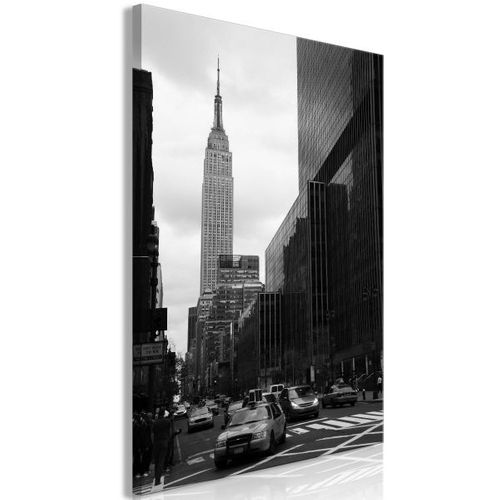 Tableau Villes Street In New York (1 Part) Vertical 80x120 Cm
