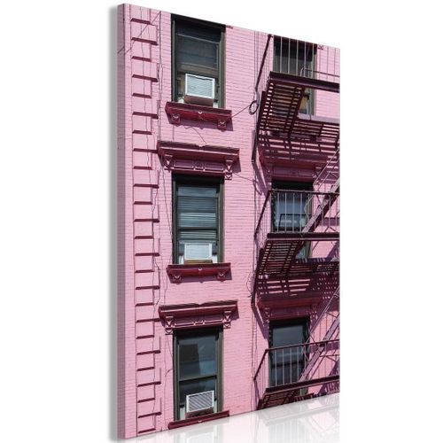 Tableau Fire Stairs (1 Part) Vertical 80x120 Cm