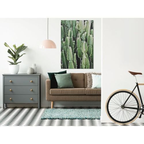Tableau Cactus Garden (1 Part) Vertical 40x60 Cm