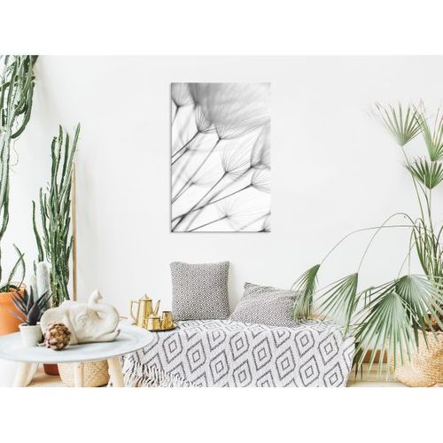 Tableau Fleurs Lightness Of Moment (1 Part) Vertical 40x60 Cm