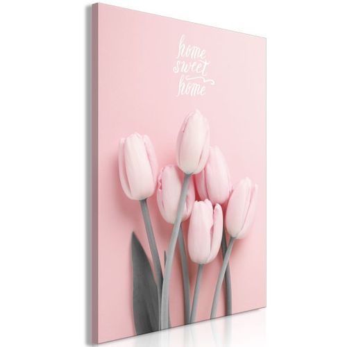 Tableau Fleurs Six Tulips (1 Part) Vertical 40x60 Cm