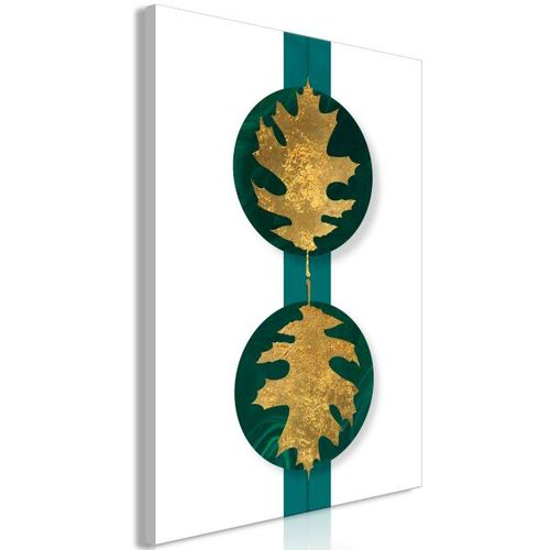 Tableau Green Wealth (1 Part) Vertical 60x90 Cm