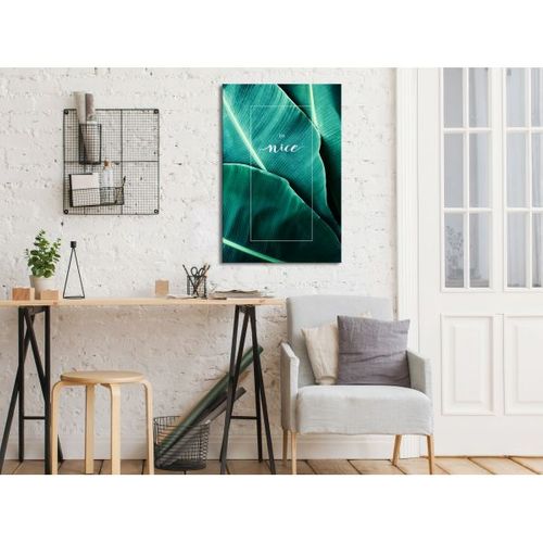 Tableau Be Nice (1 Part) Vertical 60x90 Cm