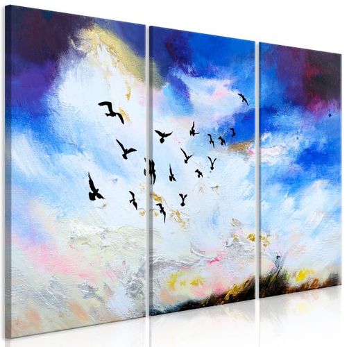 Tableau Autumn Is Coming (3 Parts) 120x80 Cm