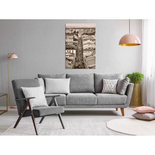 Tableau Villes Cracow: Florianska Street (1 Part) Vertical 40x60 Cm