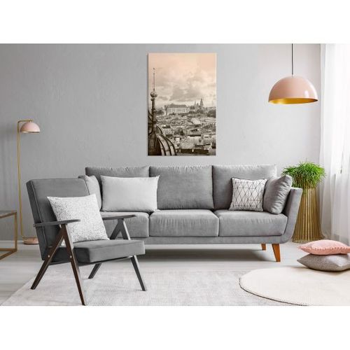Tableau Villes Cracow: Royal Castle (1 Part) Vertical 60x90 Cm