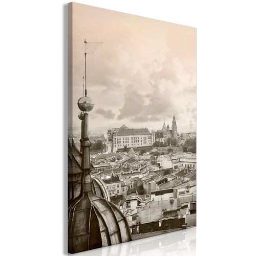 Tableau Villes Cracow: Royal Castle (1 Part) Vertical 60x90 Cm