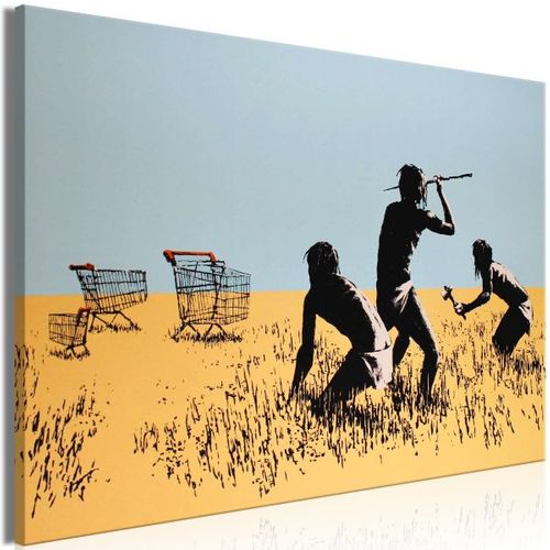 Tableau Trolley Hunters 1 Pièce Wide 120x80 Cm
