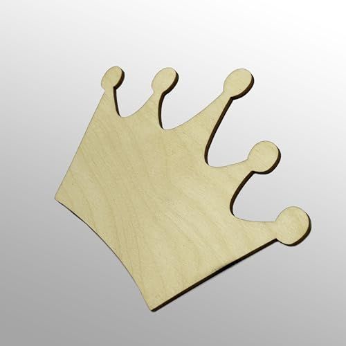 K2 Lit Bébé 120 X 60 Cm Avec Matelas Blanc Avec Couronne - Naturelle