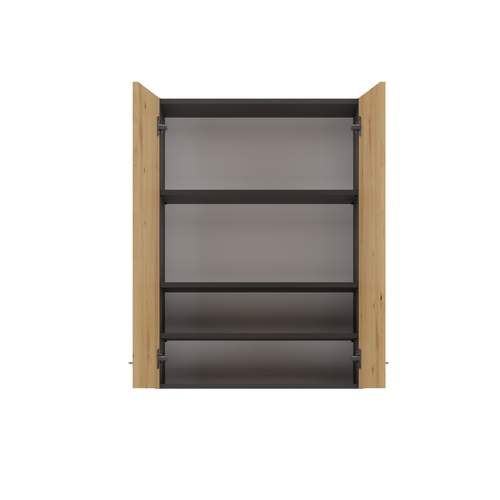 Armoire De Salle De Bain Pour Machine à Laver, 30 X 64 X 90 Cm Anthracite, Chêne Artisan