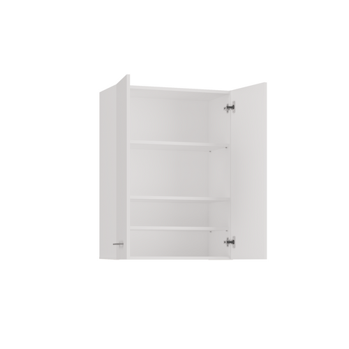 Armoire De Salle De Bain Pour Machine à Laver, 30 X 64 X 90 Cm, Blanc Mat
