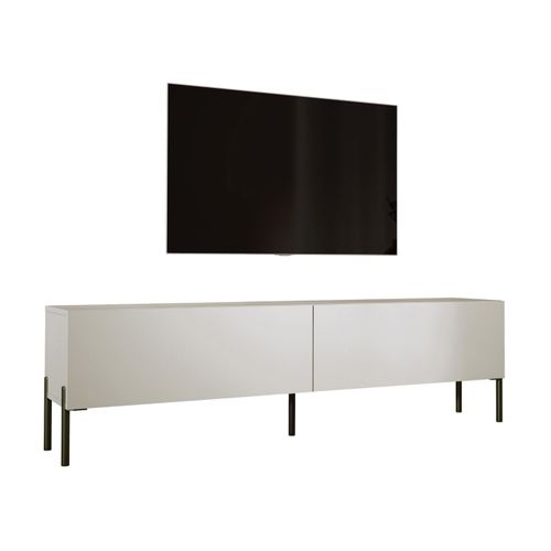 Meuble TV : Cachemire, Pieds Noir, 170 X 52 X 32 Cm