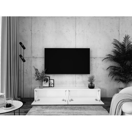 Meuble TV Suspendu, 170 X 34 X 32 Cm, Anthracite