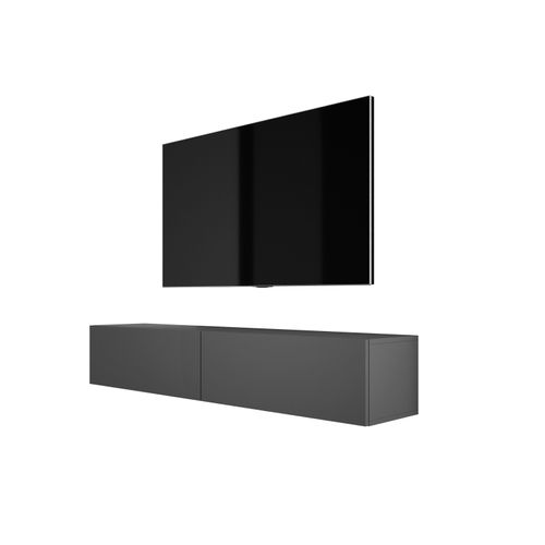 Meuble TV Suspendu, 170 X 34 X 32 Cm, Anthracite