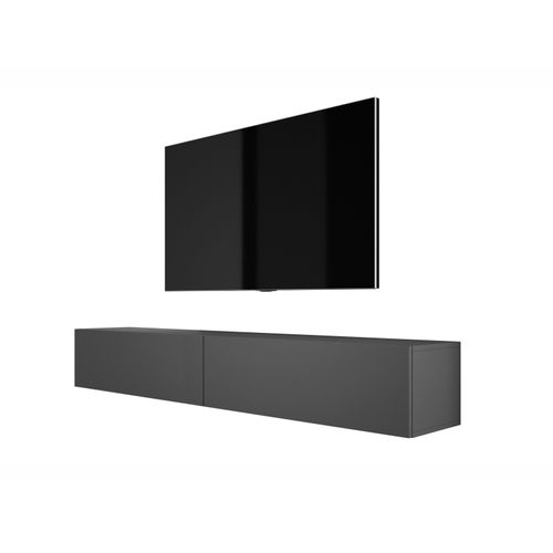 Meuble TV Suspendu, (2 X 100) X 34 X 32 Cm, Anthracite