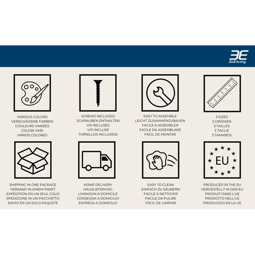 Meuble TV : Blanc Mat, Pieds Dorés, 170 X 52 X 32 Cm