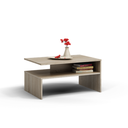 Table Basse, Chêne Sonoma, 40 X 51 X 91 Cm