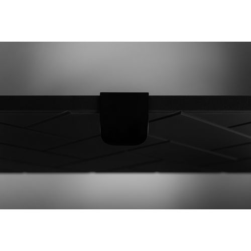 Meuble De Salle De Bain, Noir Mat, 60 X 57 X 46 Cm, Poignées Noires