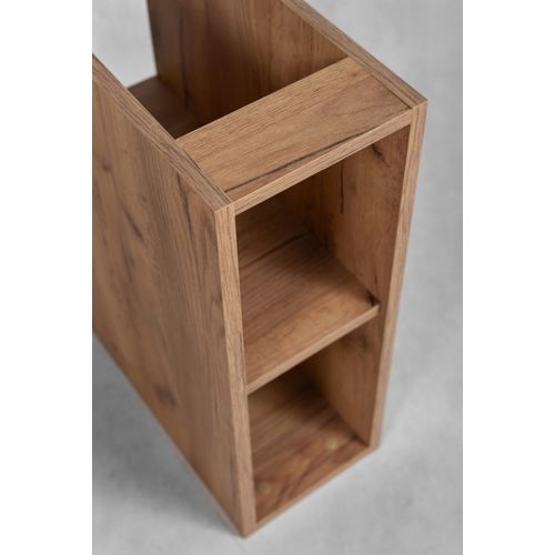 Etagère De Salle De Bain, Chêne Artisanal Doré, 20 X 60,7 X 44,4 Cm,