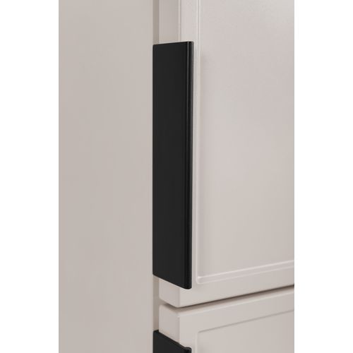 Meuble De Salle De Bain, Cachemire, Poignée Noire, 35 X 136 X 27 Cm