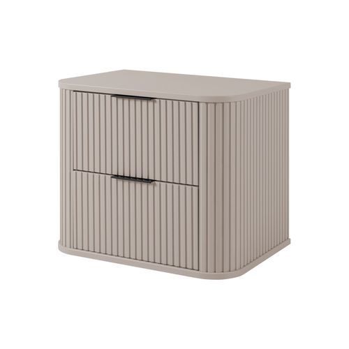 Meuble De Salle De Bain, Cachemire, Poignée Noire, 41,5 X 60 X 51,7 Cm