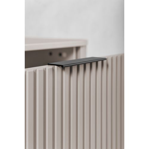 Meuble De Salle De Bain, Cachemire, Poignée Noire, 41,5 X 100 X 51,7 Cm