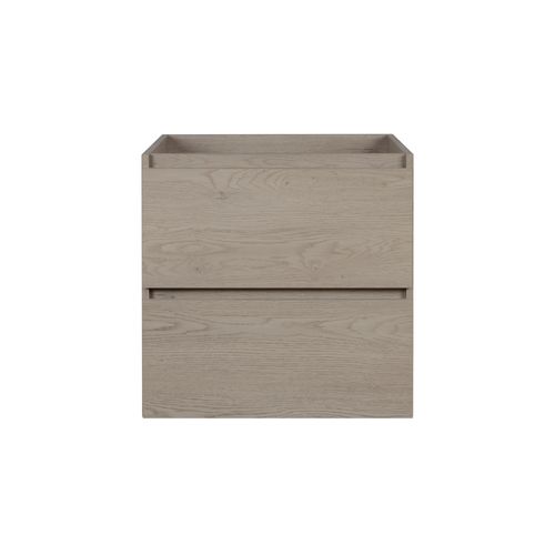 Meuble De Salle De Bain 60 Cm, Couleur: Chêne Foncé, 60 X 46 X 60,7 Cm, Sans Plan De Travail