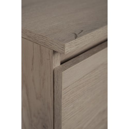 Meuble De Salle De Bain 120 Cm (2 X 60) + Top, Couleur: Chêne Foncé, 120 X 57 X 46 Cm