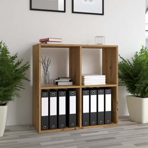 Étagère, 74 X 75 X 30 Cm, Chêne Artisan