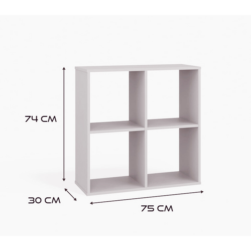 Étagère, 74 X 75 X 30 Cm, Chêne Sonoma