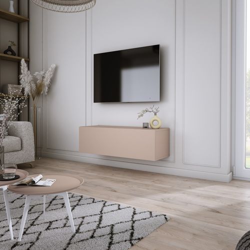 Meuble TV, Brun Caramel, 100 X 34 X 32 Cm