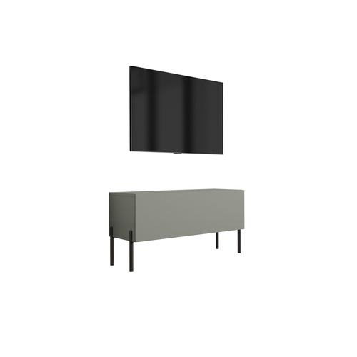 Meuble TV, Aloès, 100 X 52 X 32 Cm, Pieds Noires