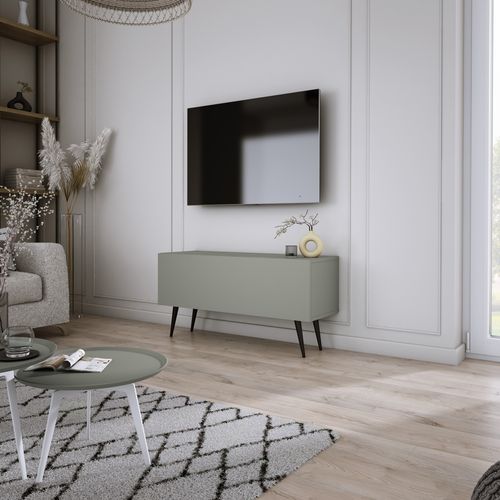 Meuble TV, Aloès, 100 X 52 X 32 Cm, Pieds Noires